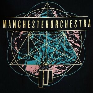 MANCHESTERORCHESTRA Black Graphic T-Shirt